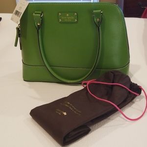 NWT Kate Spade Rachelle Wellesley Leather Satchel